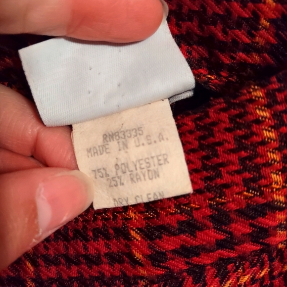 SOLD Super Vintage 1940 Fashion Option ankle length skirt! - Picture 3 of 4